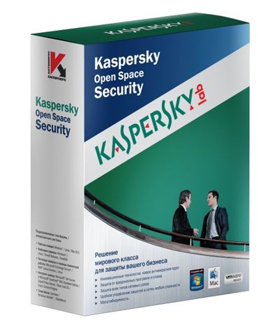 Корпоративный антивирусный пакет Kaspersky Open Space Security создан для защиты рабочих станций, серверов, интернет-шлюзов и мобильных устройств на крупном предприятии