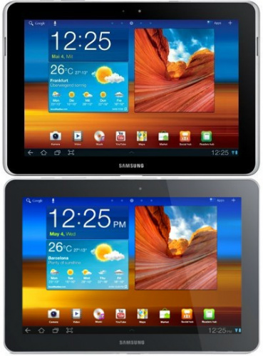На первый взгляд Galaxy Tab 10.1N не слишком отличается от классической версии планшета