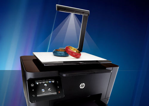 Лазерное МФУ TopShot LaserJet Pro с технологией сканирования трехмерных объектов