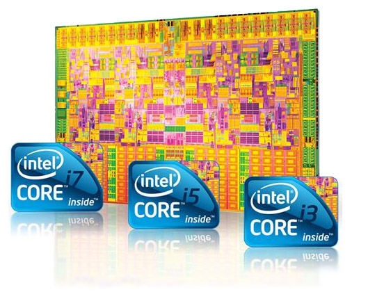 Intel Core i3, i5, i7