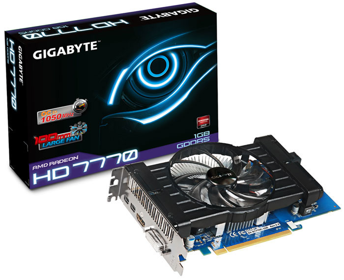 GIGABYTE     Radeon HD 7770 (GV-R777OC-1GD (rev. 2.0) 
