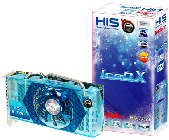HIS   Radeon HD 7750 IceQ X   