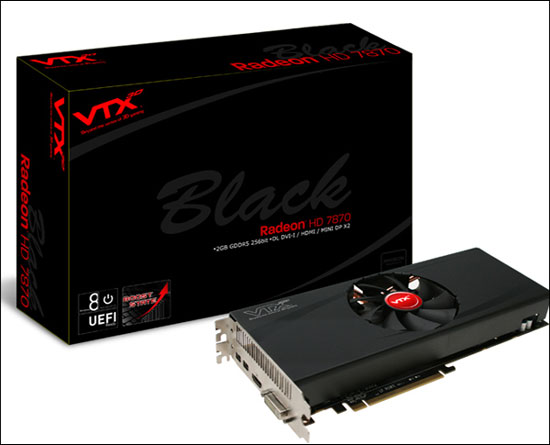 VTX3D   Radeon HD 7870 Black Edition