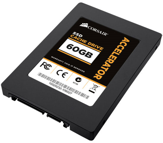 SSD диск Corsair Accelerator SSD Cache Drive 60Gb