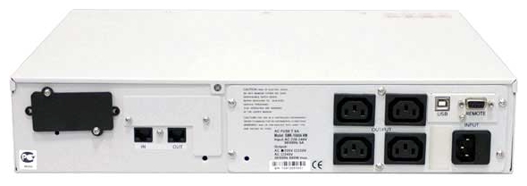   PowerCom SMK-1000A RM LCD (2U) (RMK-1K0A-6CC-2440)  2