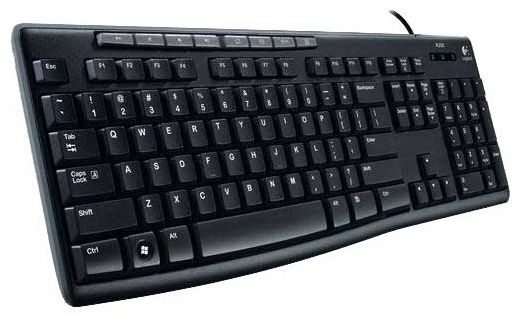   Logitech Keyboard K200 for Business Black USB (920-002779)  1
