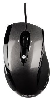   HAMA M1120 Laser Mouse Black USB (H-52392)  2