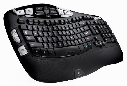   Logitech Wireless Keyboard K350 Black USB (920-002025)  1