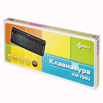   Kreolz JK-735 Black USB (JK-735)  2
