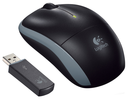   Logitech Wireless Mouse M205 Black-Grey USB (910-001074)  2
