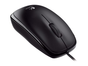   Logitech B105 Portable Mouse Black USB (910-001304)  2