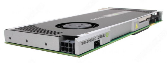   PNY Quadro 4000 375 Mhz PCI-E 2.0 2048 Mb 2800 Mhz 256 bit DVI (VCQ4000-PB)  4