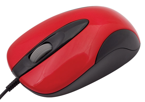   Oklick 151 M Optical Mouse Red PS/2 (151M Red)  2