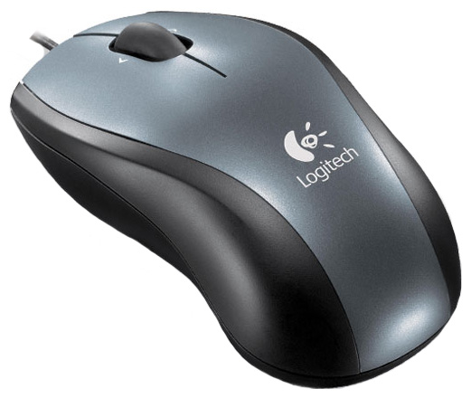   Logitech V100 Optical Mouse Grey-Black USB (931641-0914)  1