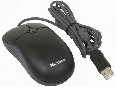   Microsoft Basic Optical Mouse Black USB (P58-00041)  2