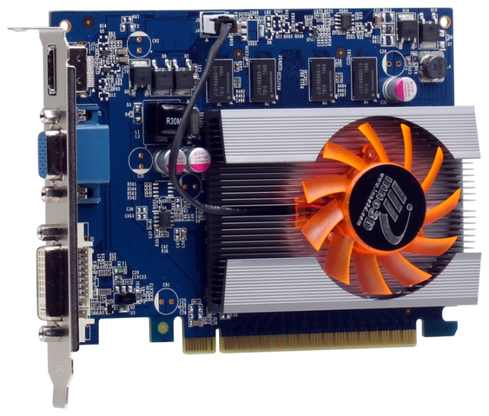   InnoVISION GeForce GT 430 700Mhz PCI-E 2.0 1024Mb 1333Mhz 64 bit DVI HDMI HDCP Cool (N430-2DDV-D3BX)  1