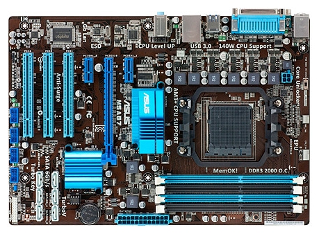    Asus M5A87 (90-MIBFY0-G0EAY0GZ)  1