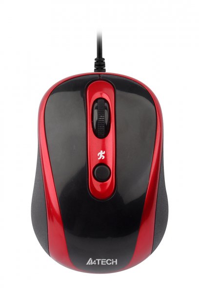  A4 Tech N-250X Black + Red USB (N-250X-2)  2