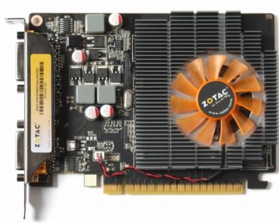   Zotac GeForce GT 440 810Mhz PCI-E 2.0 1024Mb 1333Mhz 128 bit 2xDVI Mini-HDMI HDCP (ZT-40708-10L)  2