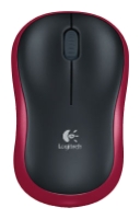Купить Мышь Logitech Wireless Mouse M185 Red USB (910-002240) фото 1