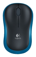 Купить Мышь Logitech Wireless Mouse M185 Blue-Black USB (910-002239) фото 1