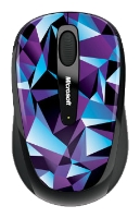   Microsoft Wireless Mobile Mouse 3500 Artist Edition Matt Moore Blue-Black USB (GMF-00130)  1