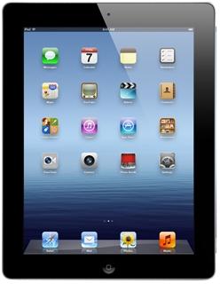   Apple iPad 3 16Gb Black Wi-Fi + Cellular (MD366RS/A)  1