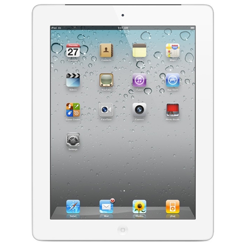   Apple iPad 3 32Gb White Wi-Fi + Cellular (MD370RS/A)  1