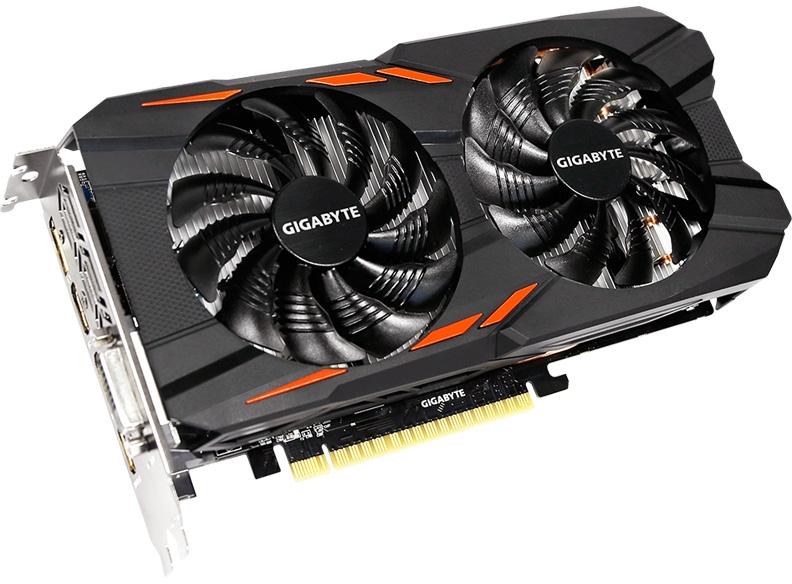   Gigabyte GeForce GTX 1050 (GV-N105TG1 GAMING-4GD)  1