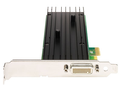   PNY Quadro NVS 290 460 Mhz PCI-E 256 Mb 800 Mhz 64 bit DVI (VCQ290NVS-PCX1-PB)  2
