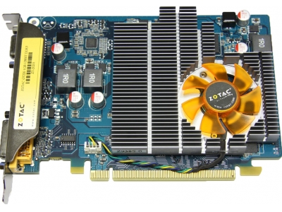   Zotac GeForce GT 220 625 Mhz PCI-E 2.0 1024 Mb 1580 Mhz 128 bit DVI HDMI HDCP (ZT-20201-10L)  1