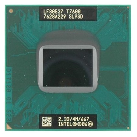  Intel Core 2 Duo Mobile T7600 LF80537GF0534M QTCA  #1