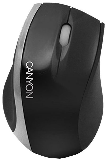 Мышь Canyon CNR-MSPACK4 Black-Silver USB