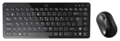 Комплект клавиатура + мышь Asus EEE Wireless Black USB