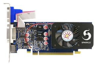 Видеокарта Sparkle GeForce GT 240 550 Mhz PCI-E 2.0 1024 Mb 1580 Mhz 128 bit DVI HDMI HDCP