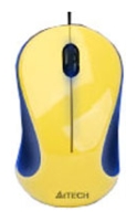Мышь A4 Tech Q3-321-3 Yellow USB