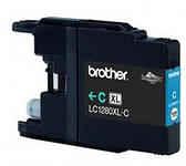 Струйный картридж Brother LC-1280XLC голубой расширенная емкость
