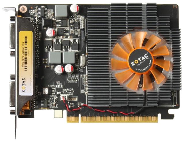 Видеокарта Zotac GeForce GT 730 700Mhz PCI-E 2.0 1024Mb 1333Mhz 128 bit 2xDVI Mini-HDMI HDCP
