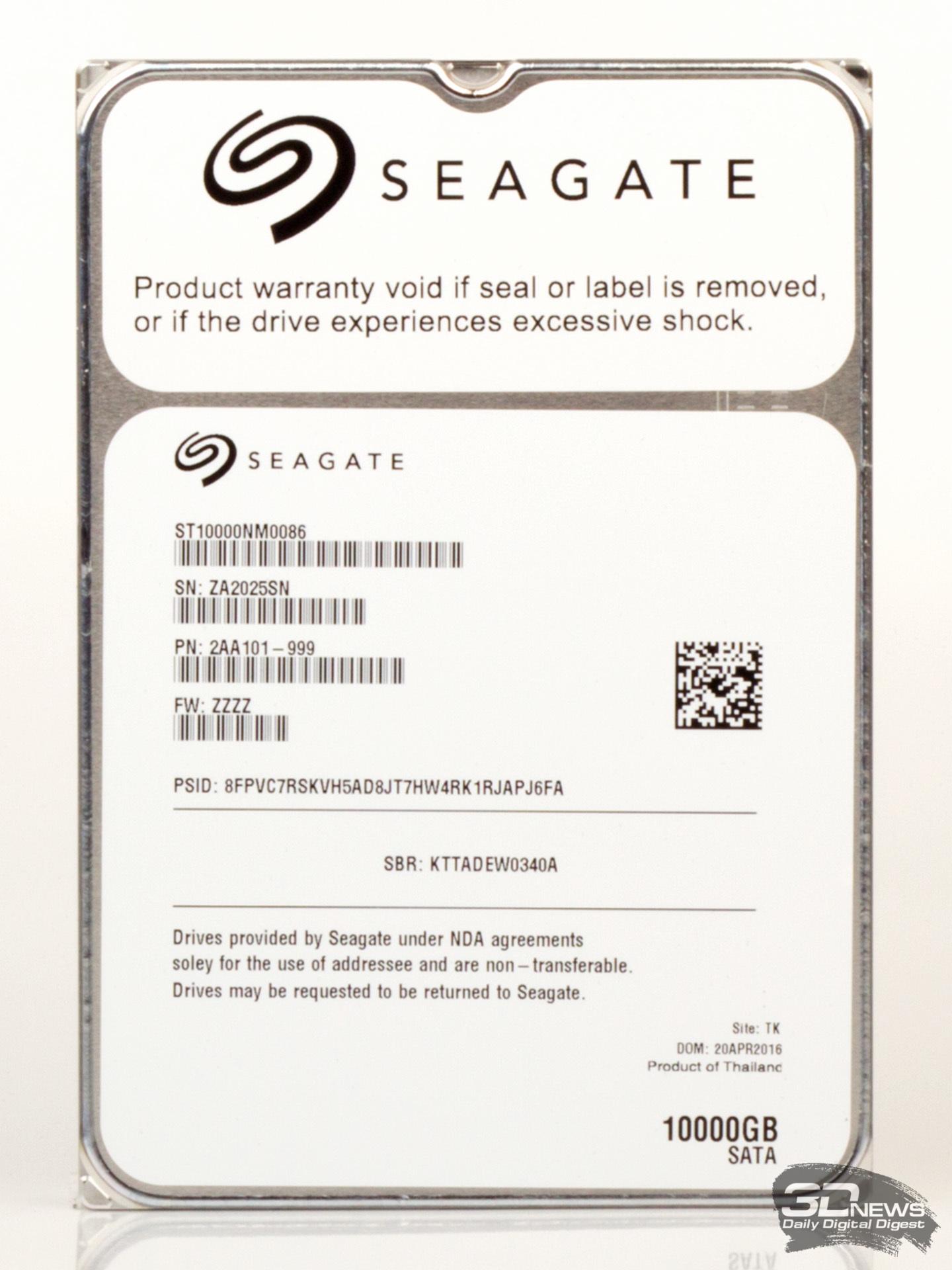 Жесткий диск Seagate ST10000NM0086