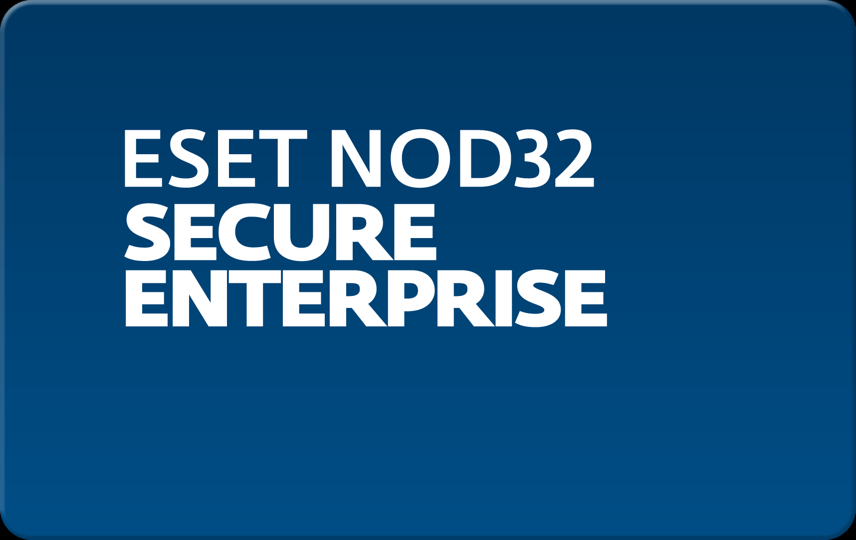 Кроссплатформенная антивирусная защита всех узлов корпоративной сети Eset NOD32 Secure Enterprise для 39 пользователей