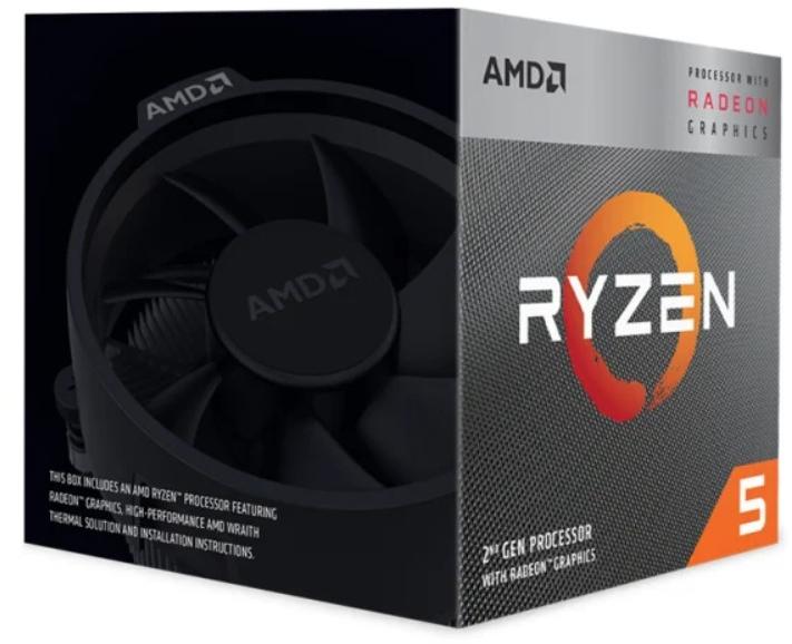 Процессор AMD Ryzen 5 3400G YD3400C5FHBOX фото #1