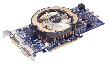 Видеокарта Asus GeForce 9600 GT 650 Mhz PCI-E 2.0 1024 Mb 1800 Mhz 256 bit 2xDVI TV HDCP YPrPb