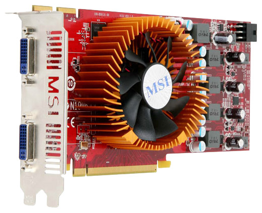 Видеокарта MSI Radeon HD 4850 640 Mhz PCI-E 2.0 512 Mb 1986 Mhz 256 bit 2xDVI HDCP