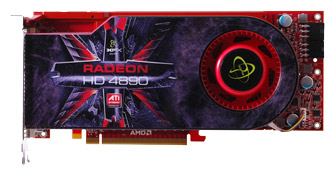  XFX Radeon HD 4890 850 Mhz PCI-E 2.0 1024 Mb 3900 Mhz 256 bit 2xDVI TV HDCP YPrPb HD-489X-ZHFC  #1