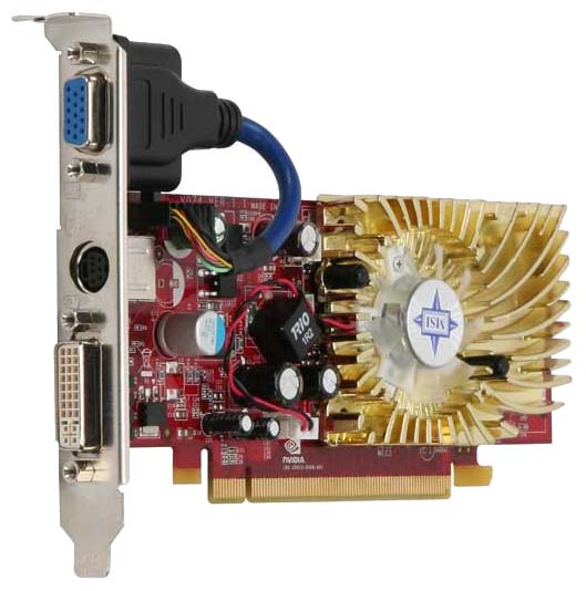 Видеокарта MSI GeForce 8400 GS 450 Mhz PCI-E 256 Mb 800 Mhz 64 bit DVI TV YPrPb NX8400GS-TD256EH фото #1
