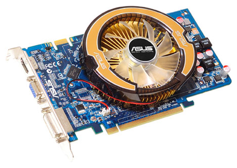 Asus GeForce 9600 GT 600 Mhz PCI-E 2.0 512Mb 1800 Mhz 256 bit DVI HDMI HDCP