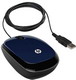   HP X1200 Revolutionary H6F00AA Wired Mouse Blue USB (H6F00AA)  1