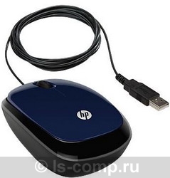  HP X1200 Revolutionary H6F00AA Wired Mouse Blue USB (H6F00AA)  1