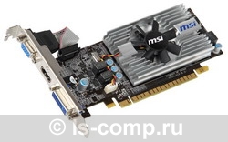   MSI GeForce GT 430 700Mhz PCI-E 2.0 1024Mb 1333Mhz 64 bit DVI HDMI HDCP (N430GT-MD1GD3/LP2)  1