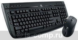    +  Logitech Cordless Desktop Pro 2800 Black USB (920-001189)  2